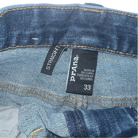 Prana Straight Leg Women’s Jeans 33 - Picture 4 of 4